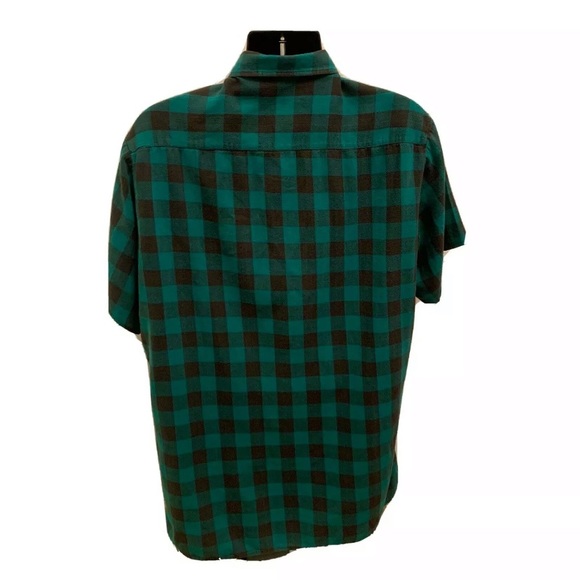 Levi Strauss Blue Button Up Flannel Shirt Size XL - Picture 2 of 5